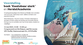 Affiche Kwetsbaar sterk