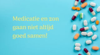 Medicatie en zon gaan niet altijd goed samen