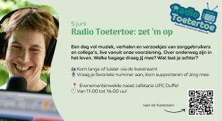 Folder radio toetertoe