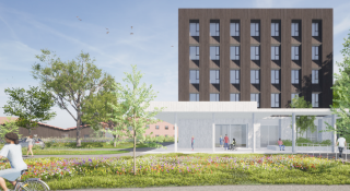 Onthaalgebouw nieuwbouw