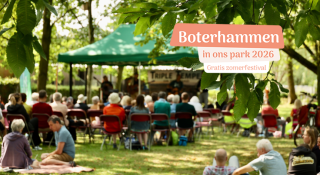 Banner Boterhammen in Ons Park