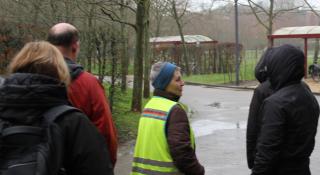 Wandelvrijwilliger Liliane op stap